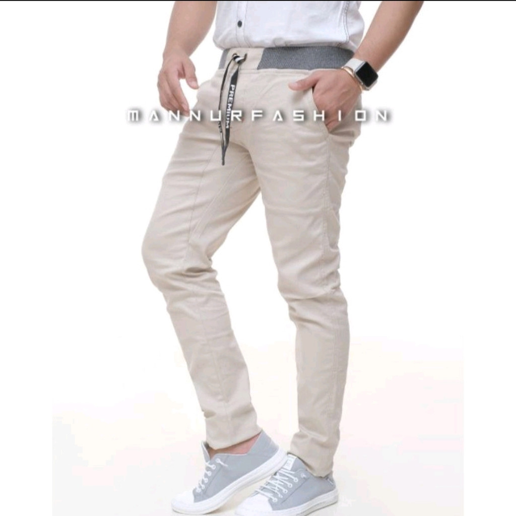 CELANA PANJANG CHINO POLOS CASUAL PRIA PREMIUM QUALITY