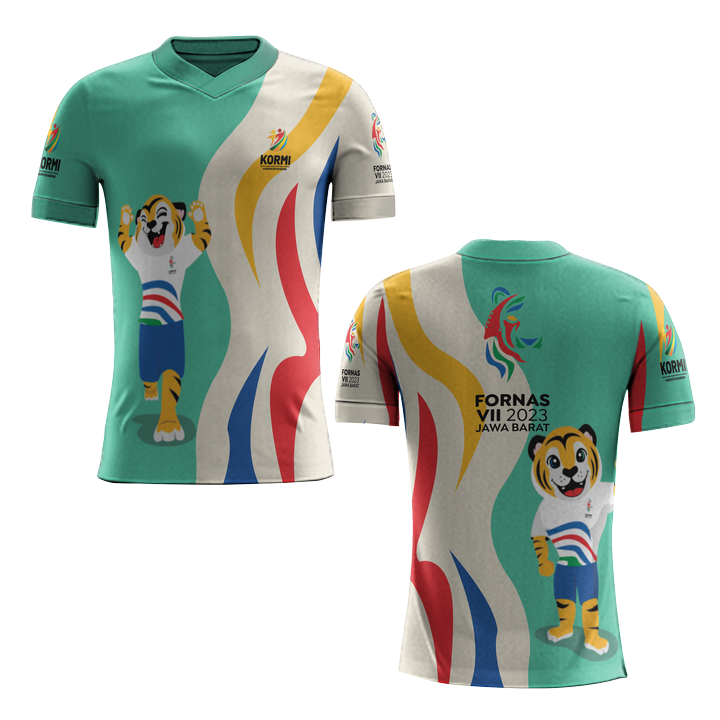 kaos baju fornas bandung Fullprinting 3D terbaru 2023