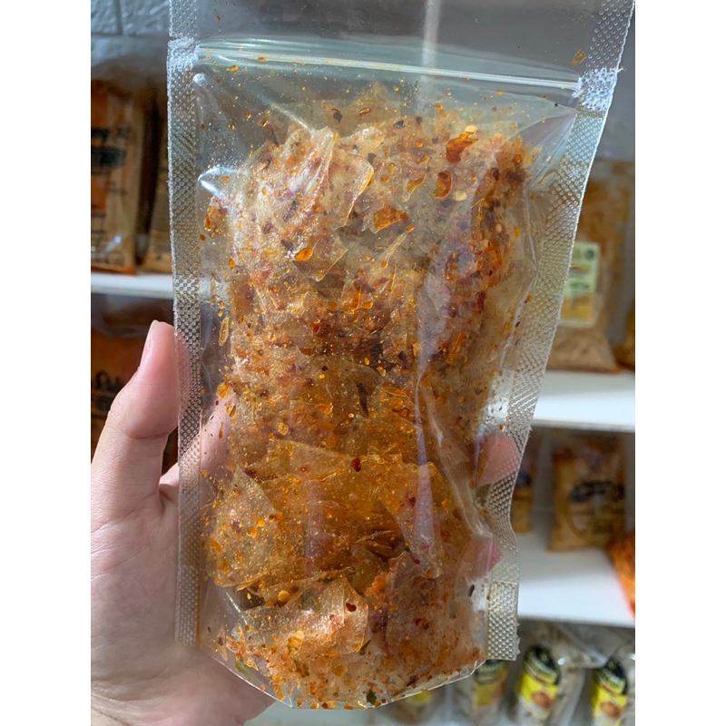 

KERIPIK KACA / KRIPCA / SINGKONG KACA PEDAS