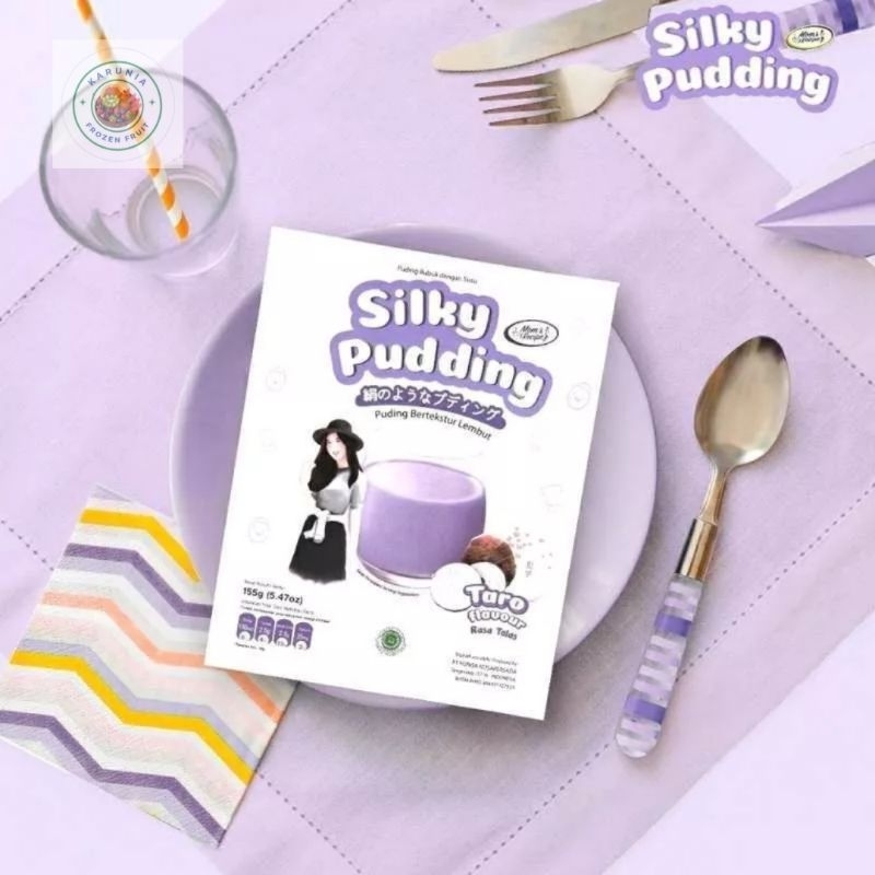 

SILKY PUDDING FORISA 155GR / RASA TARO/ PUDDING BERTEKSTUR LEMBUT