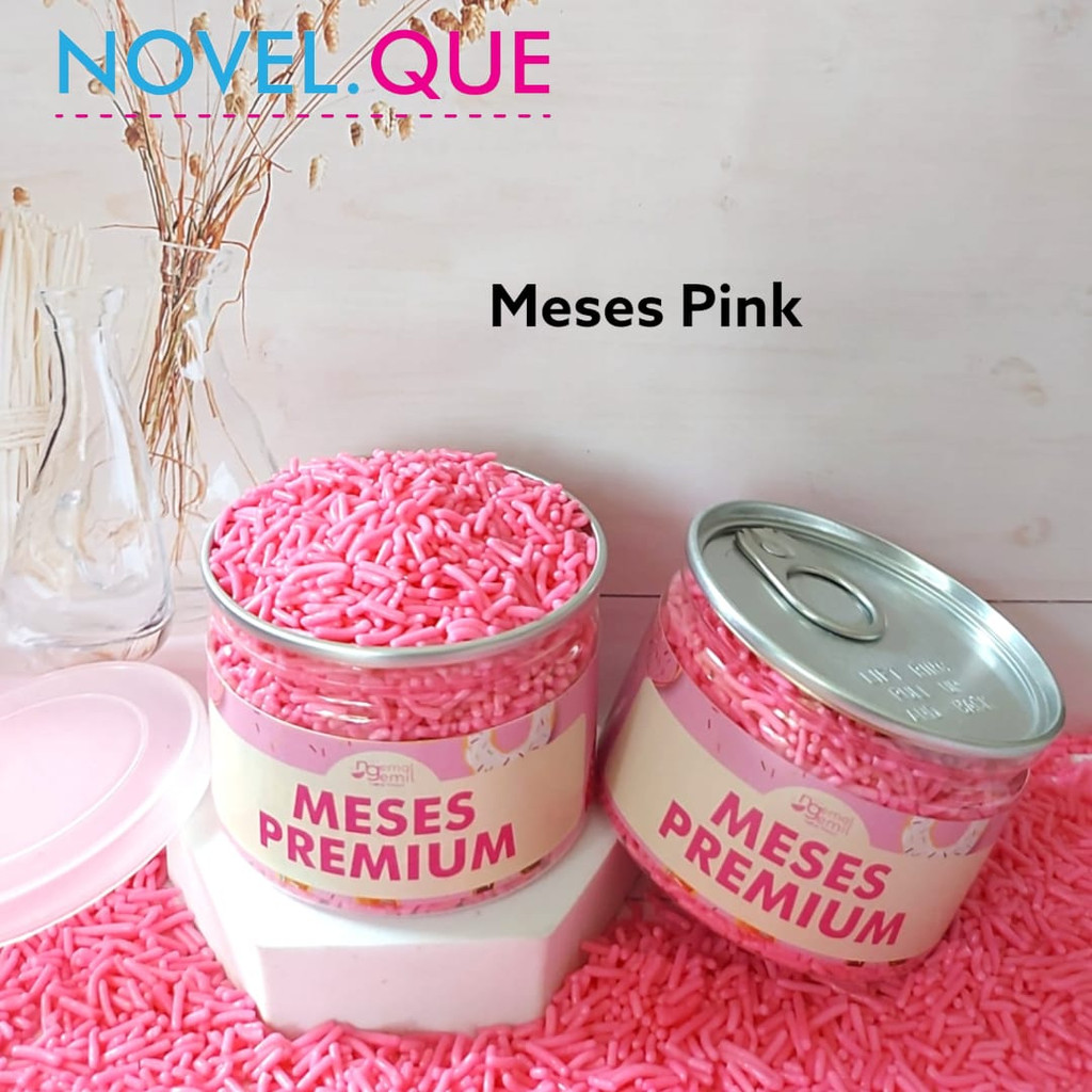 

Can Meses Pink Butiran Coklat Sprinkle Topping Kue Donut Bolu Kualitas Premium