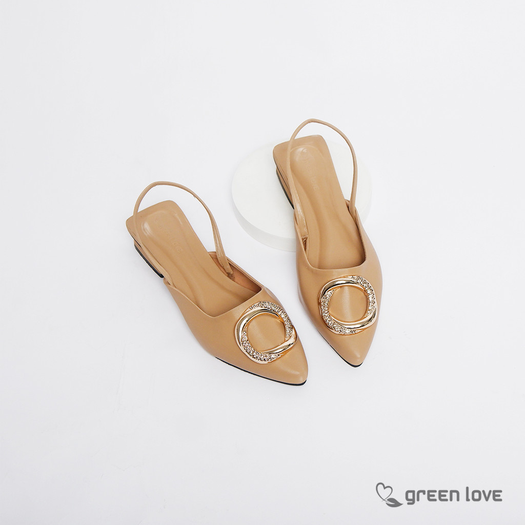 Green Love Sandal Selop Wanita KIRANA