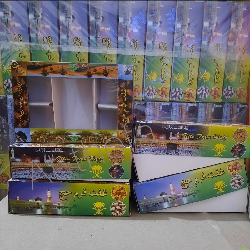 

kotak dus paket oleh-oleh haji dan umroh *50pcs*