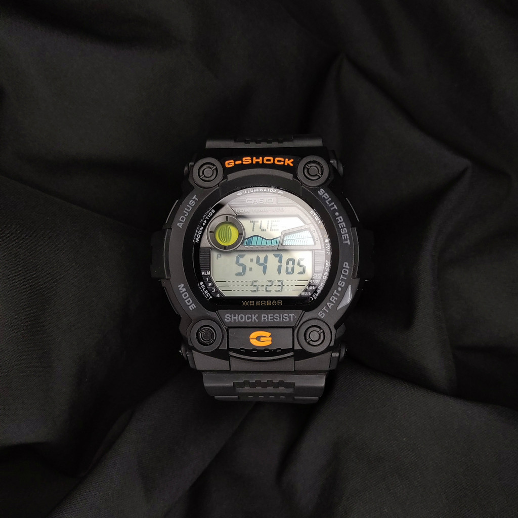 Jam Digital Casio G-Shock G-7900 NEW BLACK - Casual Outdoor Watch AutoLight Water Resistant