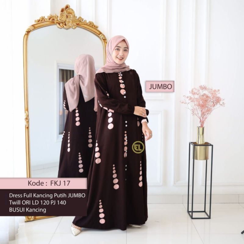 twill ori by elzhaf / gamis twill elzhaf JUMBO