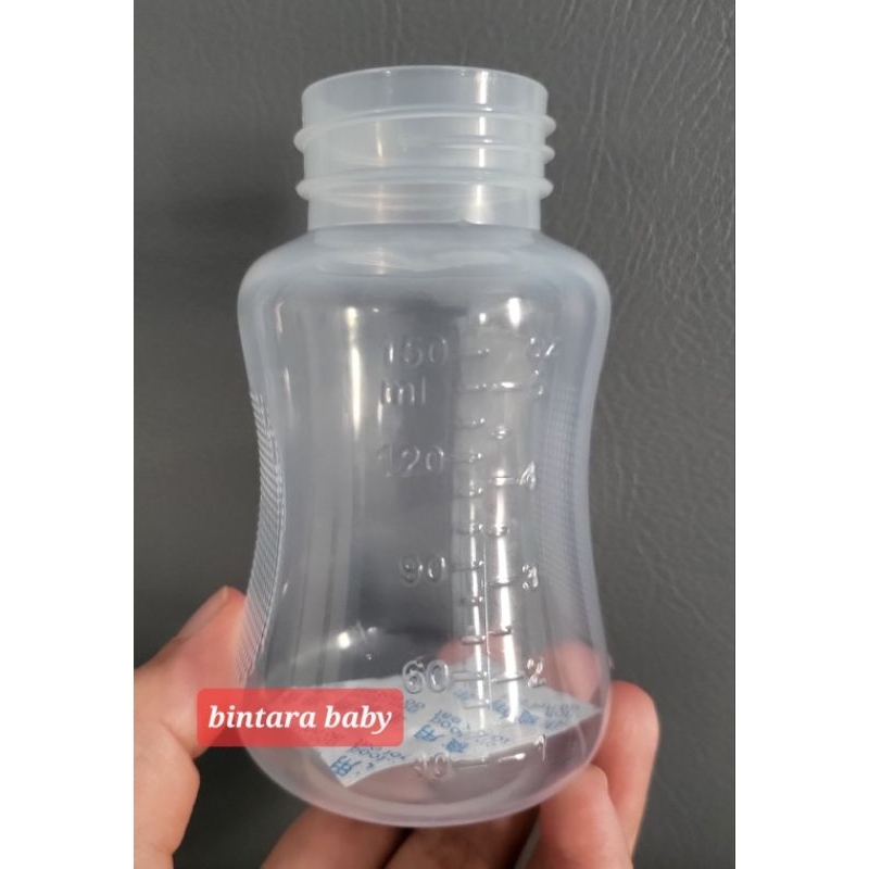 Botol Pompa Asi Slimneck Bisa Untuk Penampung Asi pada Pompa Asi Berleher Standar / Slimneck seperti Popsykids, Pompa Asi Mama Choice  dan Pompa Asi Lainnya / Botol Pompa Asi Murah standar neck / Botol Susu 150ml