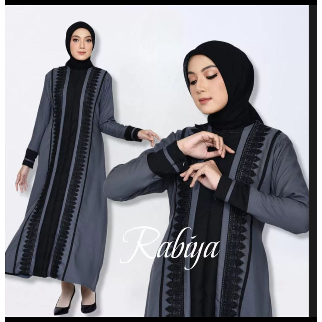 Gamis Jumbo Abaya Turki Wanita Trend ukuran jumbo L XL XXL 3XL 4XL  Gamis Termurah