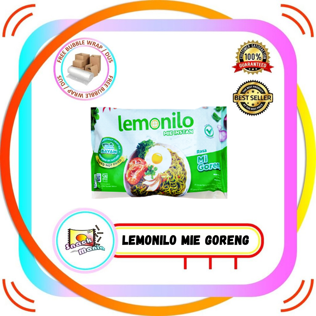 

Lemonilo Mie Goreng Instan Sehat Low Gluten ~ 80 gr