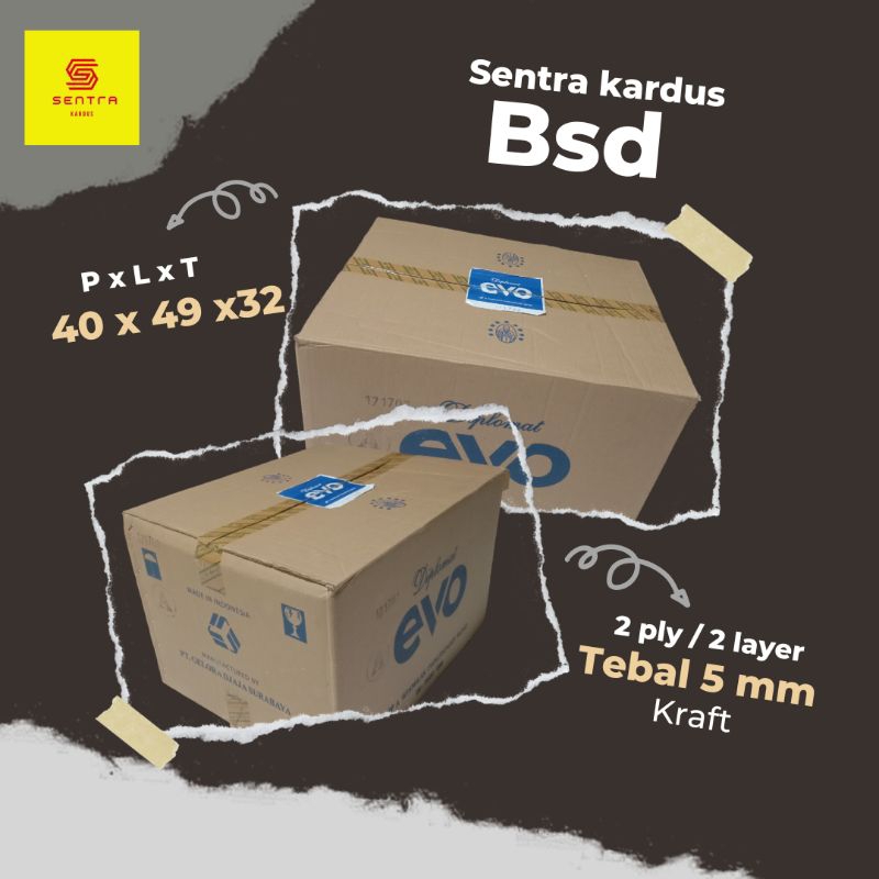 

Kardus Besar / Jumbo Untuk Packing / Pindahan P40 x L49 x T32