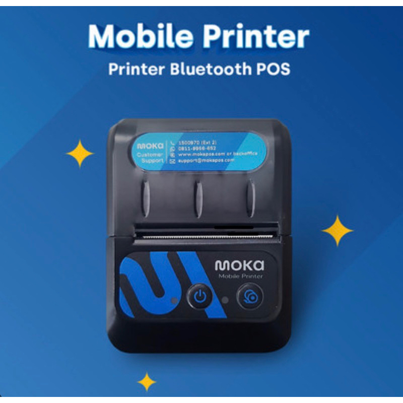 Moka mobile printer usb and bluetooth pos smartphone thermal