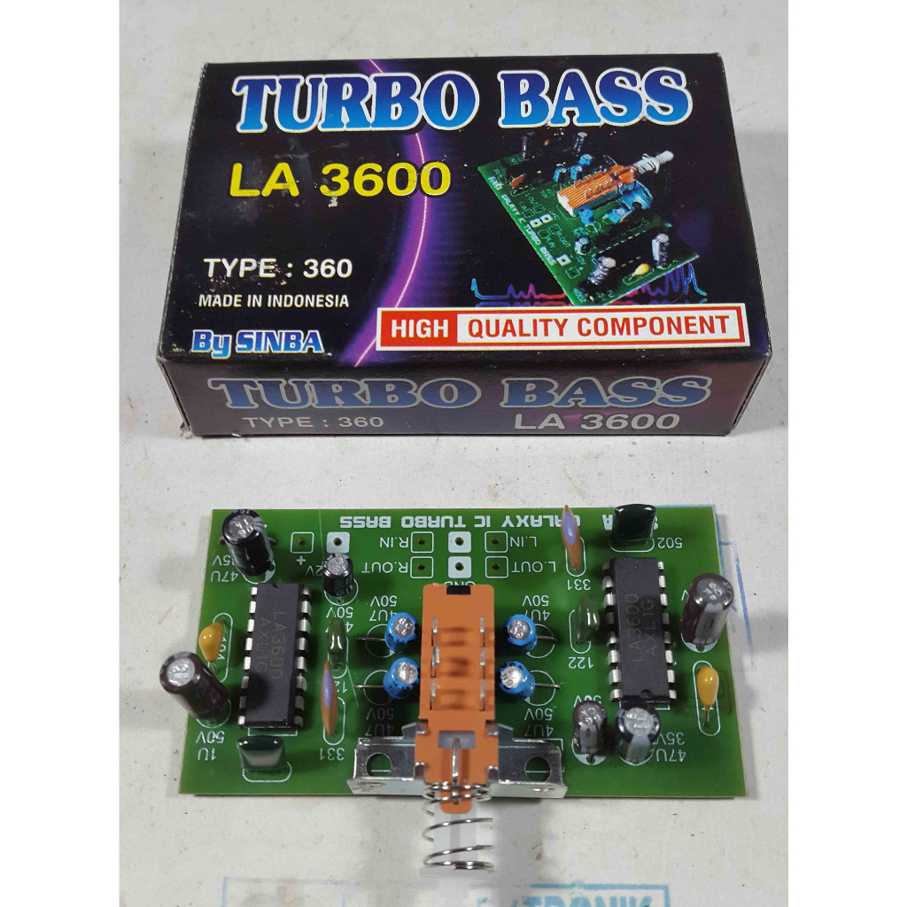 KIT GALAXY TURBO BASS IC LA 3600 - Stereo
