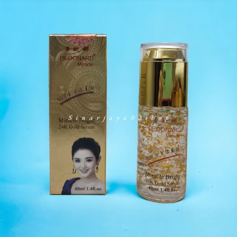 SERUM DEOONARD MIRACLE 24 k MIRACLE BRIGHT SERUM DEONARD ORIGINAL