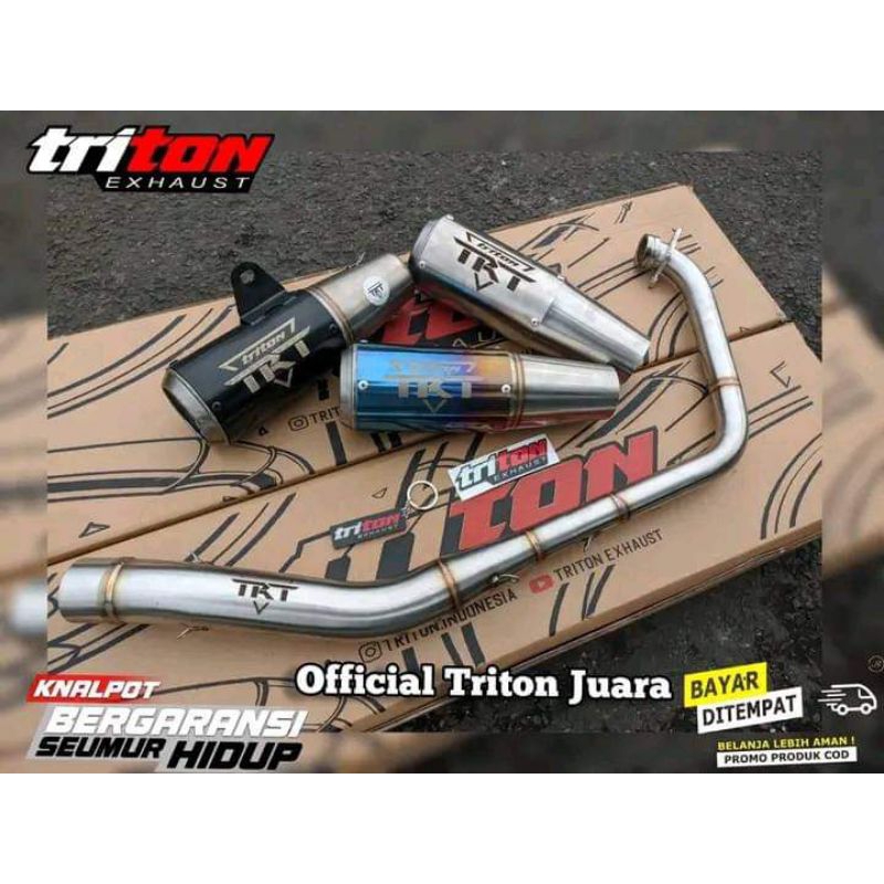 Triton Exhaust - CBR - CB150 - R15 - Vixion