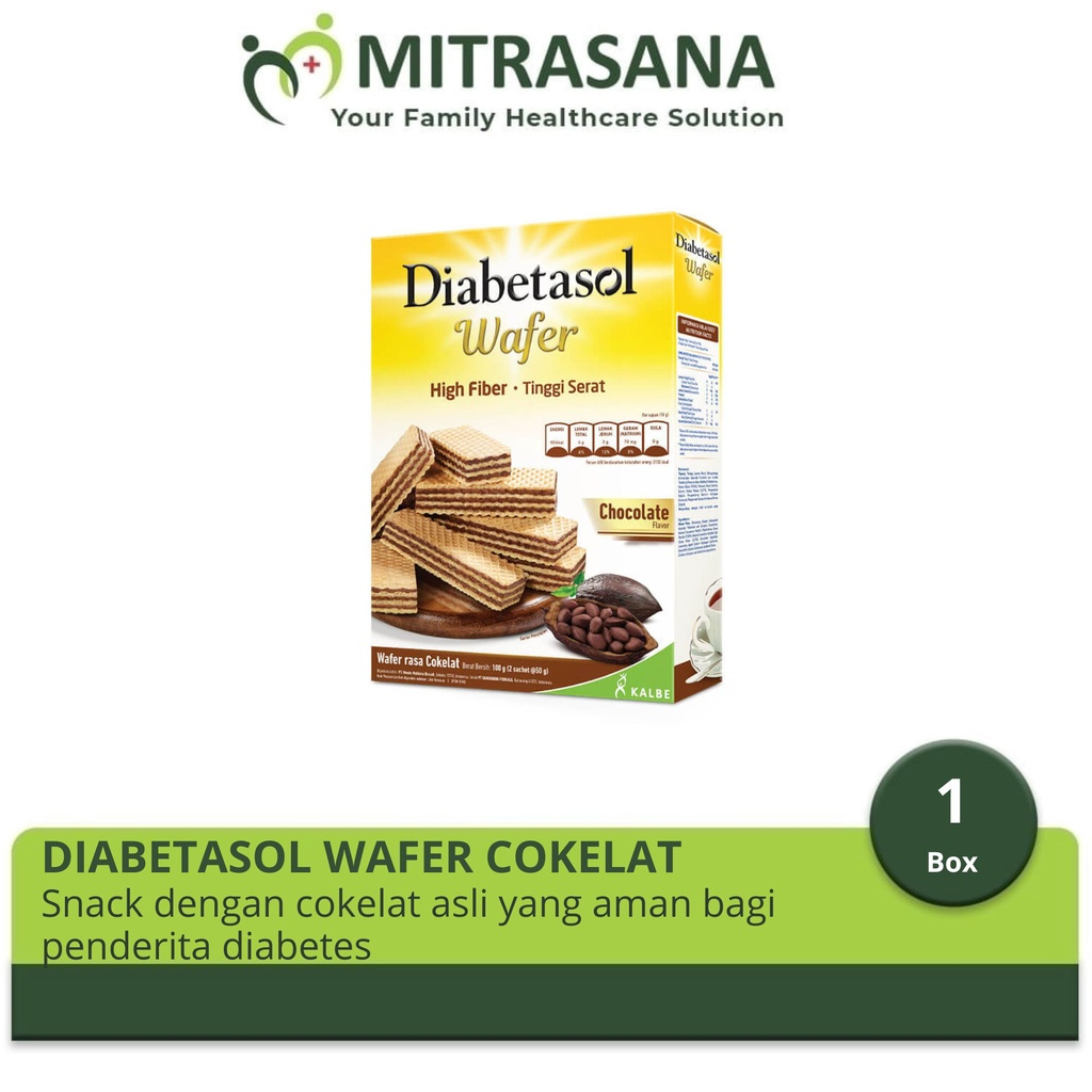 

Diabetasol Wafer Cokelat