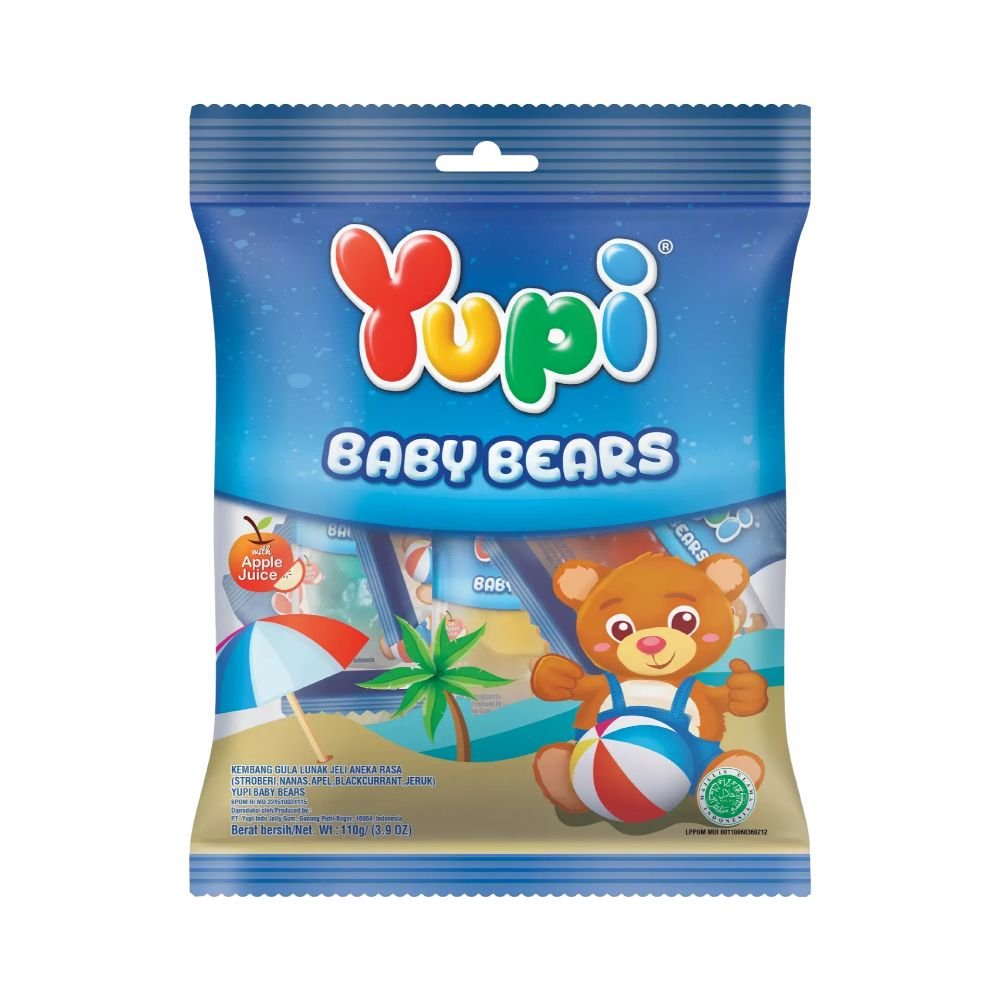 

Yupi Gummy Baby Bears 110 g