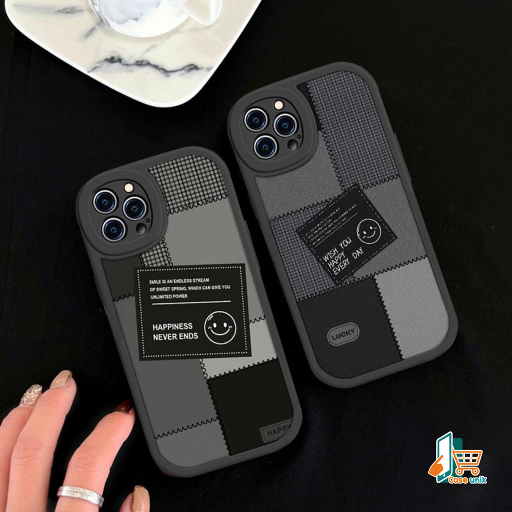 SS818 SOFTCASE SILIKON CASING CUTE SMILE FOR OPPO A18 A38 A58 A1K A3S C1 A5 A5S A7 A11K A15 A15S A16 A16S A16K A16E A17 A17K A8 A31 A37 NEO 9 A39 A57 A57 2022 A77S A58 A78 A5 A9 A52 A92 A54 A55 A71 A78 CS5767
