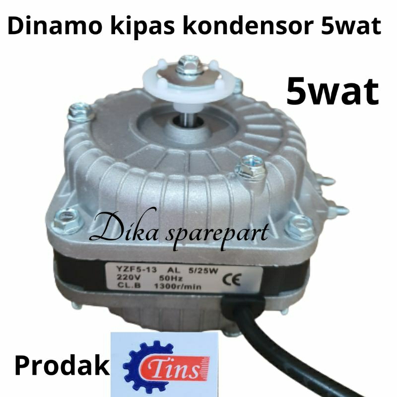 Dinamo fan motor kulkas kondensor 5wat