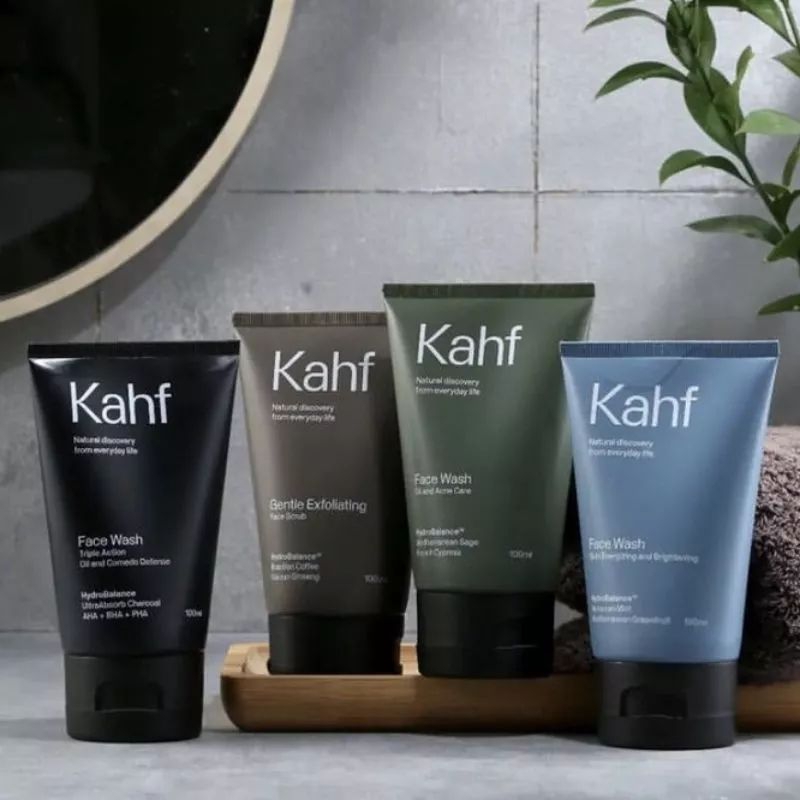 KAHF - Face Wash & Face Scrub