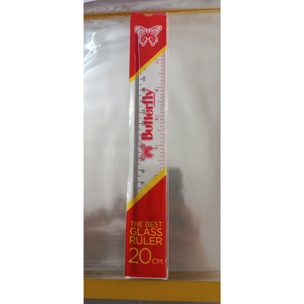

penggaris butterfly 20cm