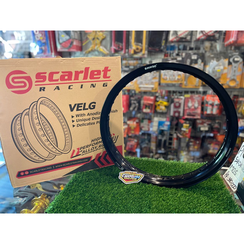 velg scarlet hitam glossy 185-17
