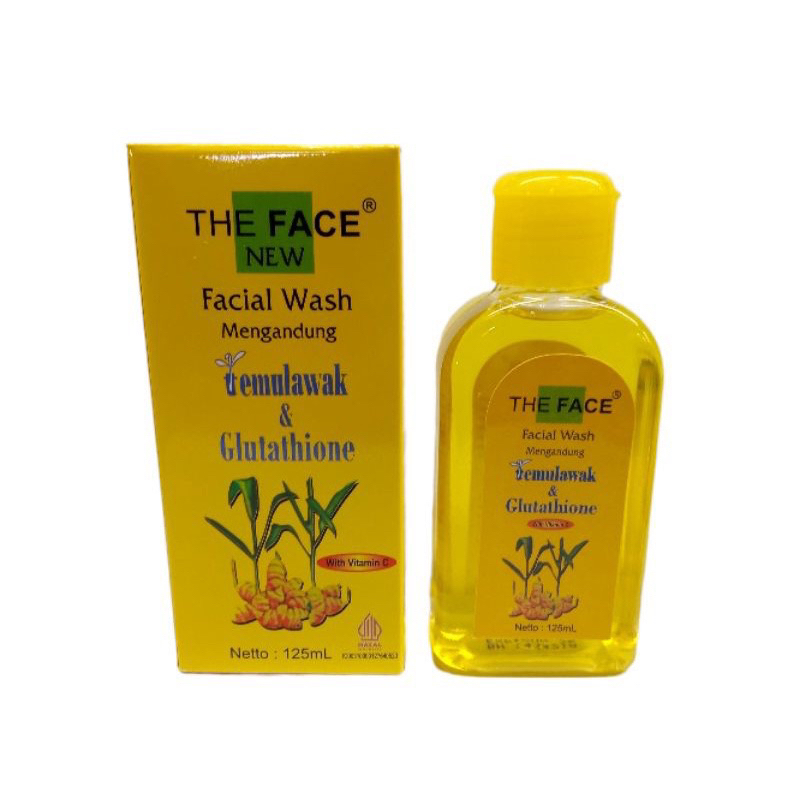 FACIAL WASH TEMULAWAK THE FACE ORI