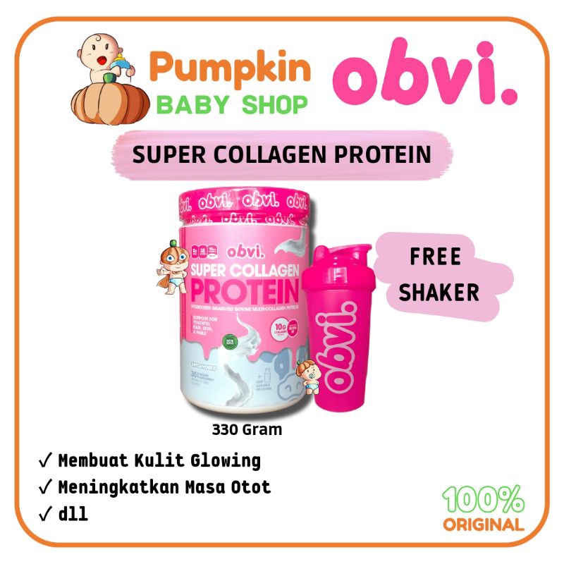 Obvi Super Collagen Protein 30 Servings 377 Gram Whey Protein