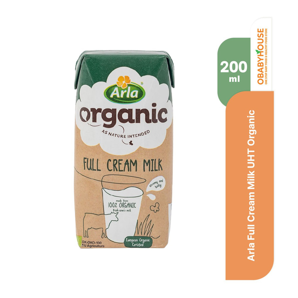 Arla Full Cream Milk UHT Organic 200 ml