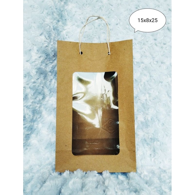 

paperbag coklat mika 15x8x25