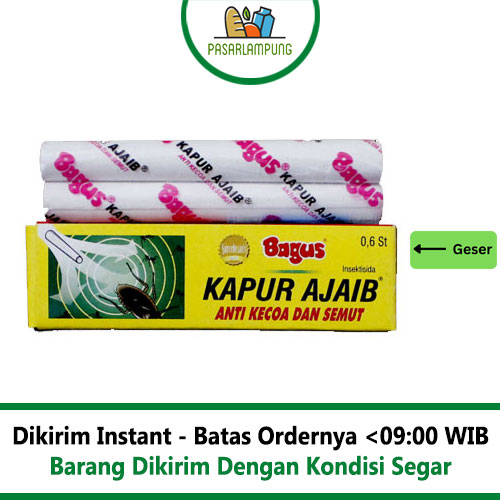 Bagus Kapur Ajaib Perkotak Isi 2 Batang Pasar Lampung