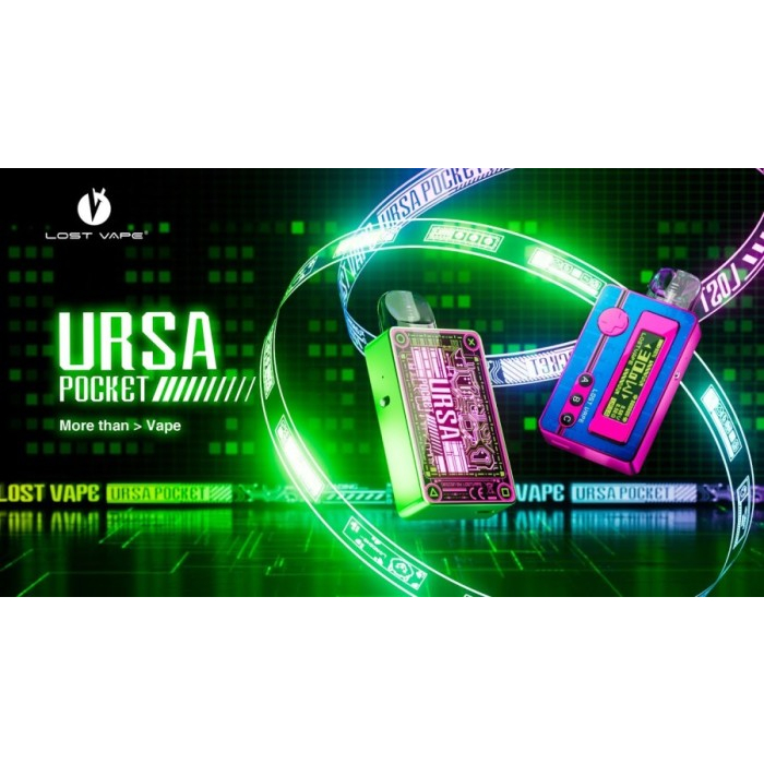 URSA POCKET POD KIT BY LOSTVAPE NEW POD KIT URSA POCKET ORIGINAL
