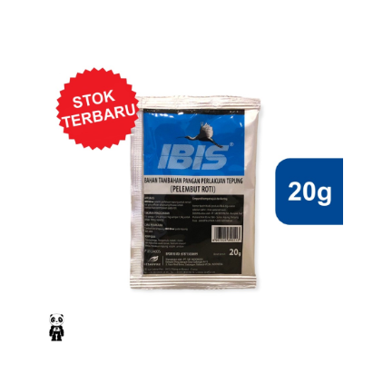 

IBIS Blue Ibis Biru Pelembut Roti Kemasan Sachet 20g