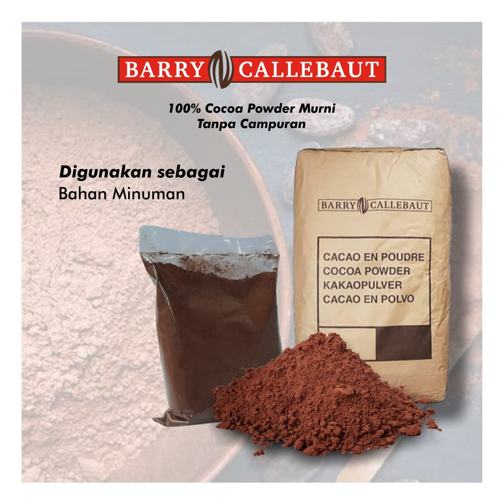 

BUBUK MINUMAN CHOCO BARRY CALLEBAUT 500g - SERBUK CHOCO DARK CHOCO PURE 500g