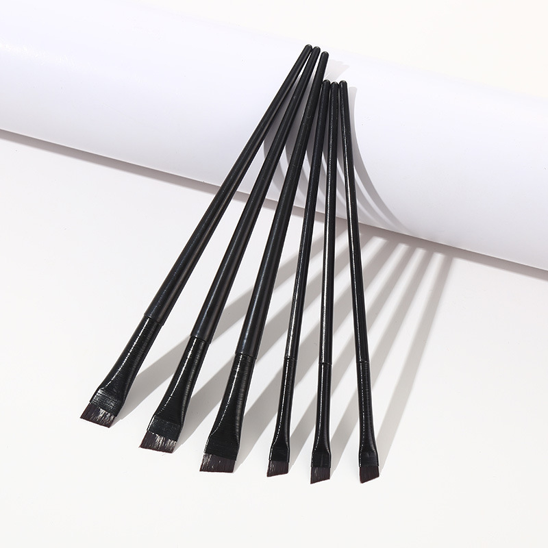 (ctshop1) Kuas eyeliner pipih eyebrow brush kuas alis mata