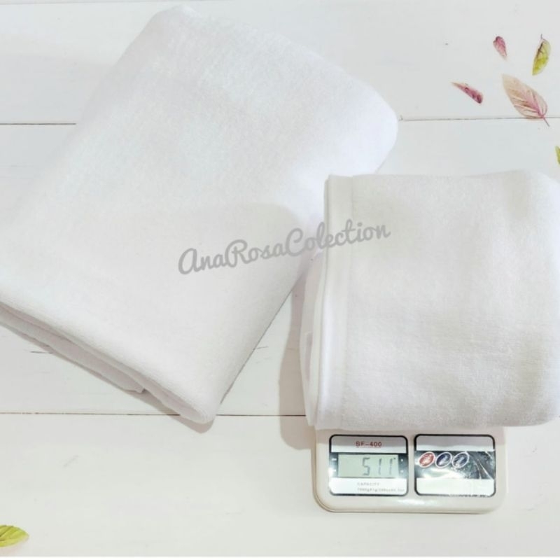 Handuk Putih Hotel Uk 70 x 140 cm 510 Gsm - Infinate Luxury Bath Towel.