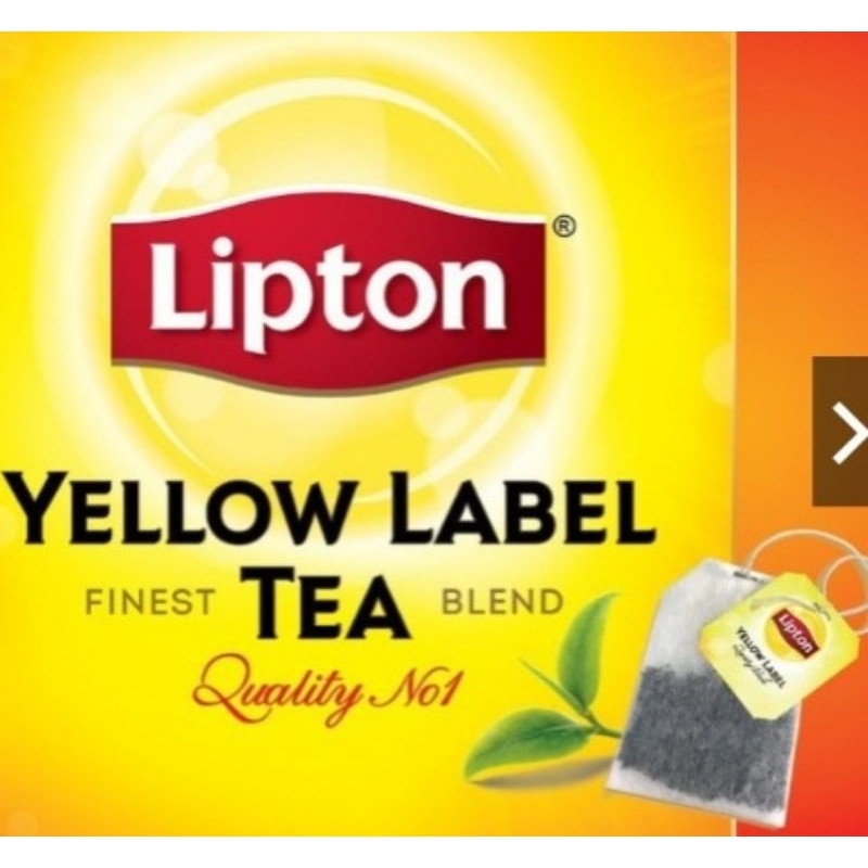 Lipton Yellow Label Tea Bags non enveloped 100pc