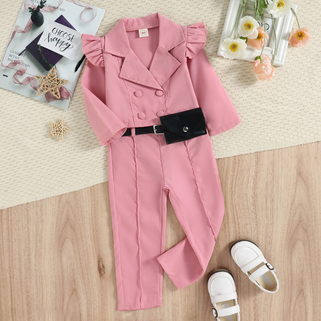 SSP53-Setelan Set Anak Perempuan Office Lady Look Fashion Korea