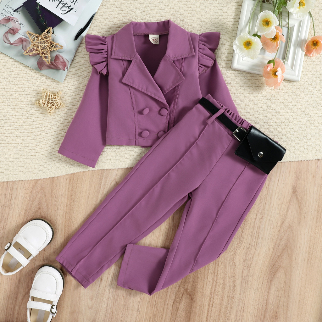 SSP53-Setelan Set Anak Perempuan Office Lady Look Fashion Korea