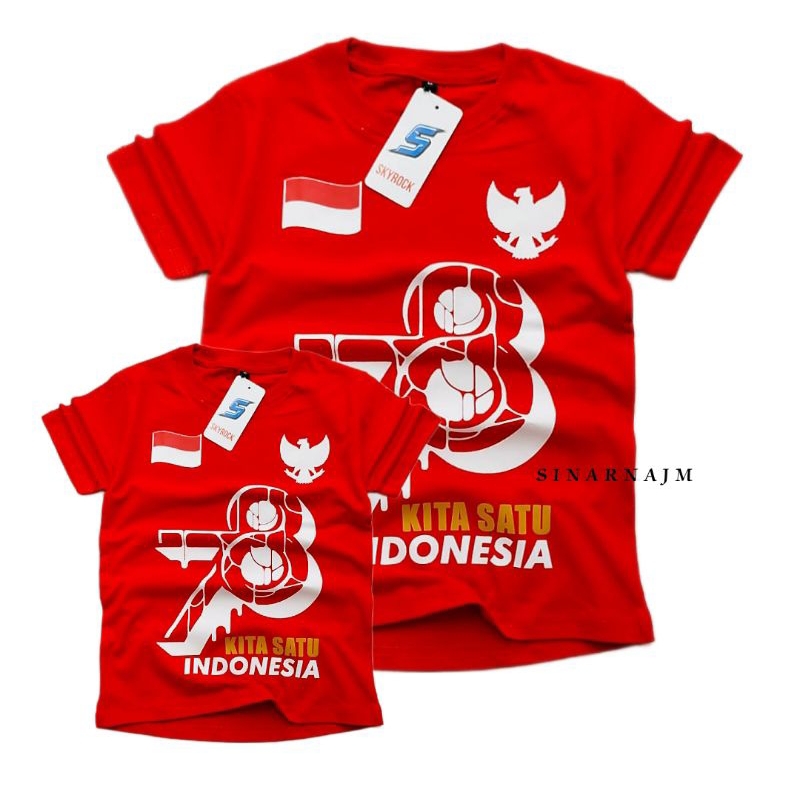 Kaos distro anak kaos kemerdekaan kaos indonesia