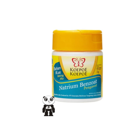 

Koepoe Koepoe Natrium Benzoat Pengawet Makanan Dan Minuman 33gr