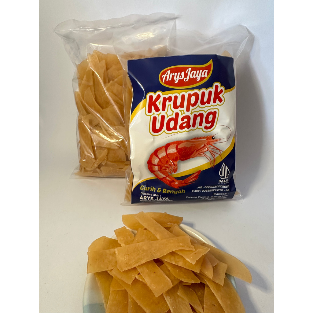 

MURAH [ 500 gr ] Kerupuk Udang PL - Kerupuk Mentah