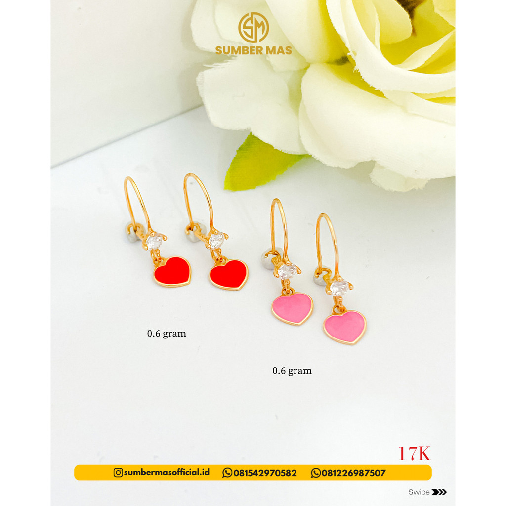 ANTING ANAK LOVE FASHION 17K - SUMBER MAS