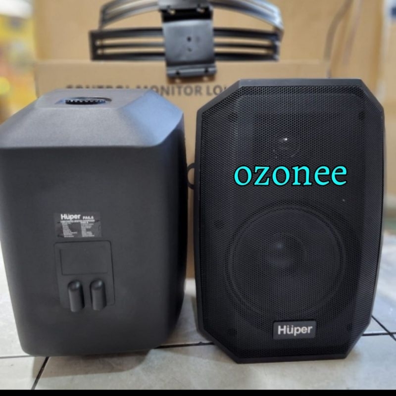 SPEAKER PASIF 6.5 INCH HUPER PA 6.6 WALL SPEAKER  PA 6.6 ORI SEPASANG