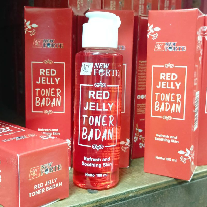 SYB Red Jelly Toner Badan 100 ml New Forte