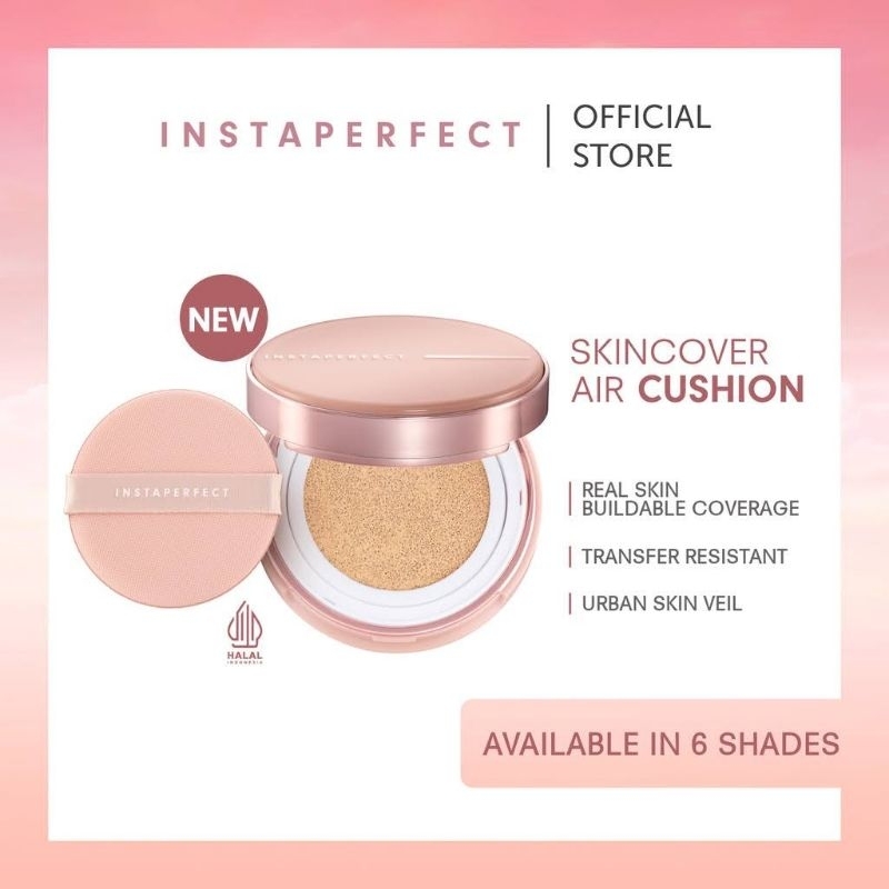 Wardah Instaperfect Skincover Air Cushion