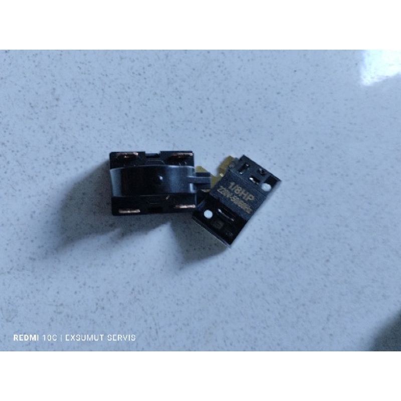 OVERLOAD + RELAY PTC KULKAS 1 & 2 Pintu, freezer, showcase