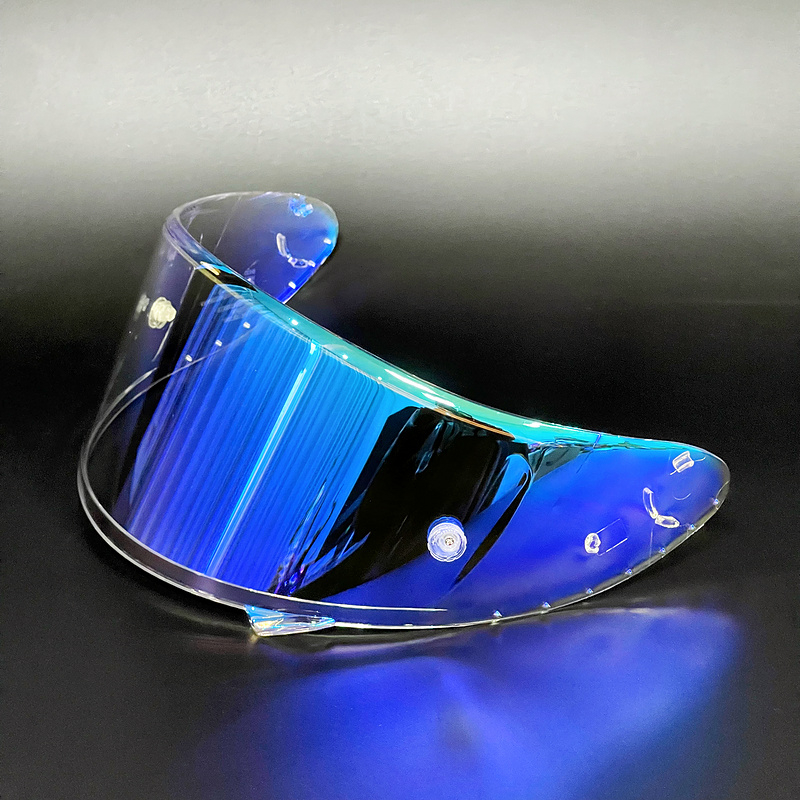 FLAT SHOEI X-Fourteen X14 Z7 Visor - Revo Clear Blue(Use to night)