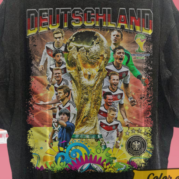 Kaos Jerman Juara Dunia 2014 | Deustchland Shirt | Germany 2014 | World Cup Brasil 2014