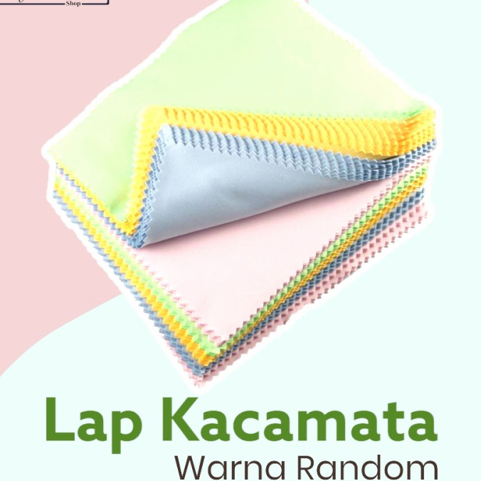 Kain Lap Microfiber Pembersih Kacamata  , Lensa Kamera , SLR LCD Laptop HP