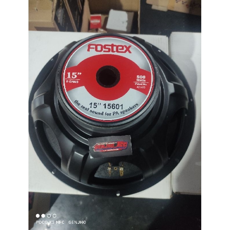 Speaker Fostex 15601 mirip 15600
