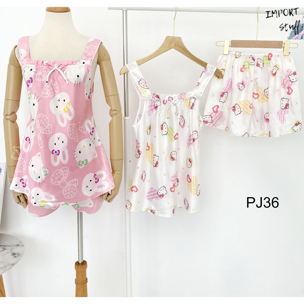SEOLA - PJ36 - Piyama Satin Sleepwear